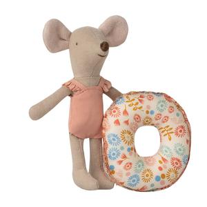 Maileg Beach mouse with float, Little sister - Flower Official For Sale