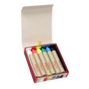 Kitpas Rice Bran Wax Art Crayons 6 Colors Outlet Reliable