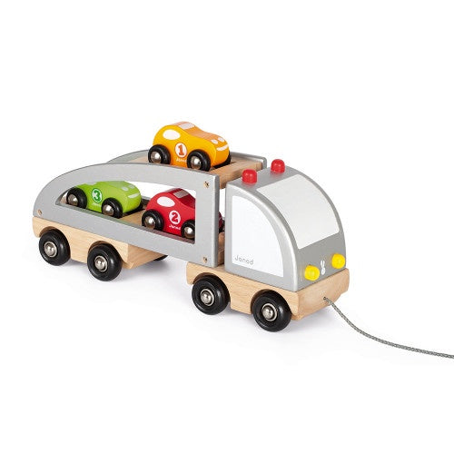 MULTI CARS TRUCK (WOOD) Shipping Discount Authentic