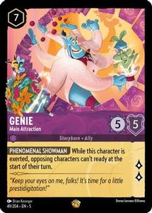 Lorcana - Genie (Main Attraction) - 49/204 - Legendary - Shimmering Skies Buy Cheap 2025