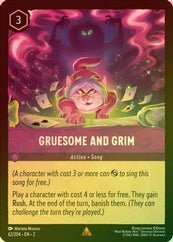 Lorcana - Gruesome and Grim - 62/204 - Rare (Foil) - Rise of the Floodborn Sale Great Deals