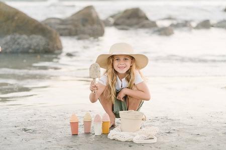 Natural Sunset Ice Cream Beach Set With Paypal Cheap Online