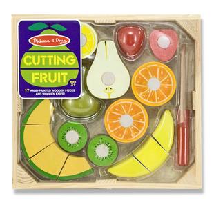 Melissa and Doug Wooden Cutting Fruit Set Very Cheap