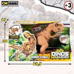 T-Rex Gigante, Dinosauro Interattivo per Bambini Discount 2025 Unisex