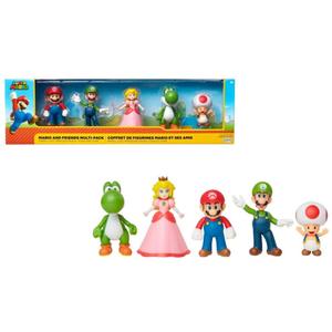Super Mario set 5 Personaggi da 7cm Sale Pre Order