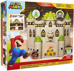Super Mario Castello di Bowser Deluxe con funzioni interattive, include personaggio esclusivo Quality Free Shipping For Sale