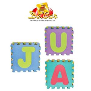 Tappeto Morbido in Gomma Eva Puzzle Numeri-Lettere Clearance Perfect