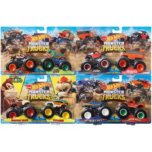 Hot Wheels Monster Trucks Demolition Doubles -  2 Pack - Assorted Styles Free Shipping Sale Online