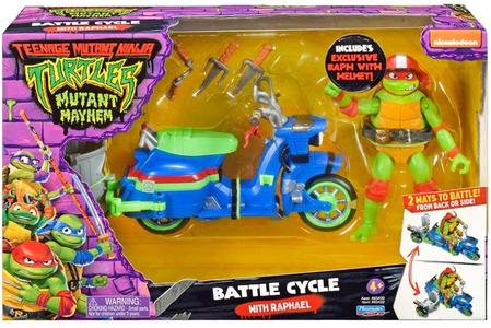 Tartarughe Ninja Battle Cycle, Veicolo con personaggio Raffaello Best Seller For Sale