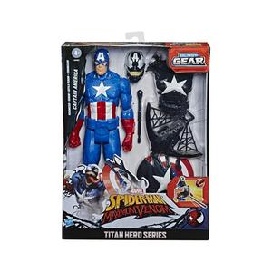 Spiderman Maximum Venom, Avengers Titan Hero Captain America E8683 Real Sale Online