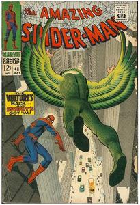 Amazing Spider-Man #48 1st Blackie Drago 2nd Vulture Fast Delivery Sale Online