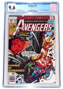 Avengers #165 CGC 9.6 1st Henry Peter Gyrich Fashionable Cheap Pice