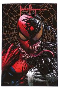 Amazing Spider-Man #26 Mico Suayan Convention Exclusive Foil Variant Death of Ms Marvel Outlet Locations For Sale