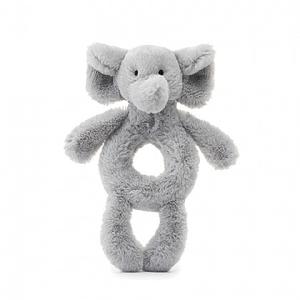 Bashful Grey Elephant Ring Rattle Sale For Nice