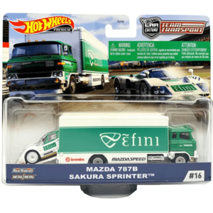 Hot Wheels - Mazda 787B & Sakura Sprinter - 2020 Team Transport Series Buy Cheap Excellent