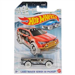 Hot Wheels - Land Rover Series III Pickup - 2022 Holiday Series Amazon Footaction