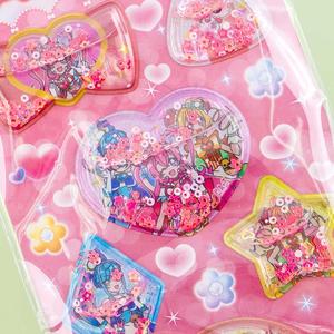 Delicious Party Pretty Cure Water Seal Stickers Fashion Style For Sale