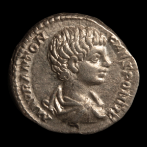 Rome, Emperor Caracalla, Denarius, Mars on Reverse - 196 to 198 CE - Roman Empire Discount Amazon