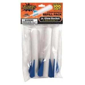 Stomp Rocket Junior Refill Pack - Includes 3 Glow in the Dark Rockets Cheap Sale Buy