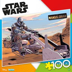 Star Wars: The Mandalorian: Speed Biker Strike - 100 Piece Puzzle Outlet Fashion Style