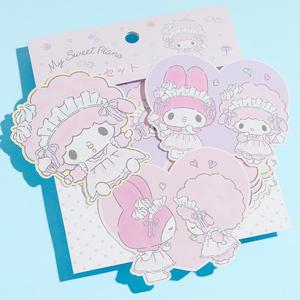 My Sweet Piano & My Melody Meringue Party Sticker Set Newest