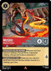 Lorcana - Mushu (Majestic Dragon) - 137/204 - Rare - Archazia's Island Collections Cheap Online