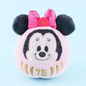 Daruma Plushie Charm - Minnie Mouse / Mini Free Shipping 2025