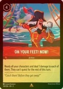 Lorcana - On Your Feet! Now! - 130//204 - Rare (Foil) - Into the Inklands Outlet Great Deals