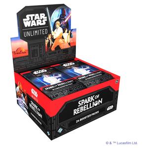 Star Wars: Unlimited Spark of Rebellion Booster Display (24 packs) Outlet Release Dates