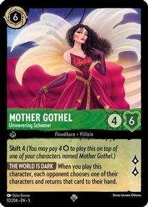 Lorcana - Mother Gothel (Unwavering Schemer) - 92/204 - Super Rare - Shimmering Skies Shop For Online