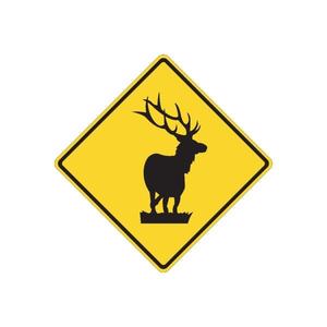 Road Sign Wall Decal - Vinyl Sticker - Car Sticker - Die Cut Sticker - CD128 Cheap Good Selling