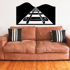 Train Track Horizon Decal Cheap Good Selling