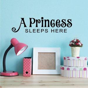 A Princess Sleeps Here Magical Decal Cheap Pirce
