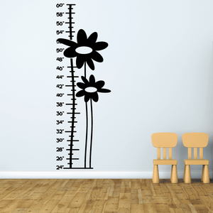 Flowers Growth Chart Wall Decal Clearance Official Site