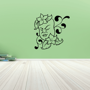 Flower Girl Mask Decal Buy Cheap Latest