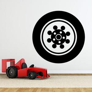 Tire Rim Wall Decal - Vinyl Decal - Car Decal - DC018 Footlocker Finishline Cheap Pice