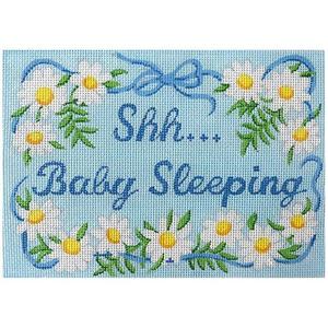 Baby Sleeping - Daisies on Blue Enjoy Cheap Online