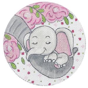Baby Elephant with Flowers - Girl Clearance Choice