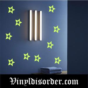 Star on star Glow in the Dark Decal Countdown Package Cheap Online