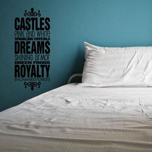 Princess Word Collage Decal Clearance Nicekicks