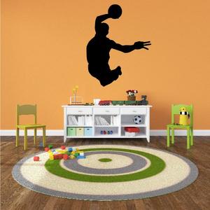 Basketball Frontal Power Slam Decal Buy Cheap For Cheap