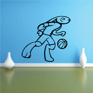 Basketball Bunny Dribbling Decal Supply Cheap Pice