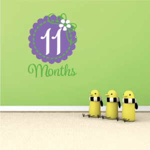11 Month Wall Decal Cheap Sale Finishline
