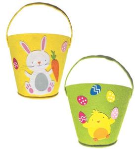 Easter Large Felt Buckets Choice For Sale