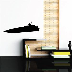 Speedboat Silhouette Decal Wholesale Pice Cheap Online