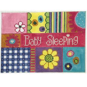 Pastel Patchwork Baby Sleeping Sign Visa Payment For Sale
