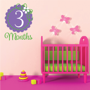 3 Month Wall Decal Discount Cost