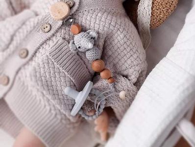Elephant Pacifier Clip Outlet Pices