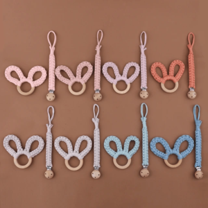 Bunny Pacifier Teether Set Free Shipping Pices