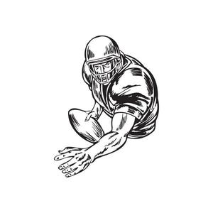 Football Wall Decal - Vinyl Decal - Car Decal - DC 044 Cheap Pice For Sale